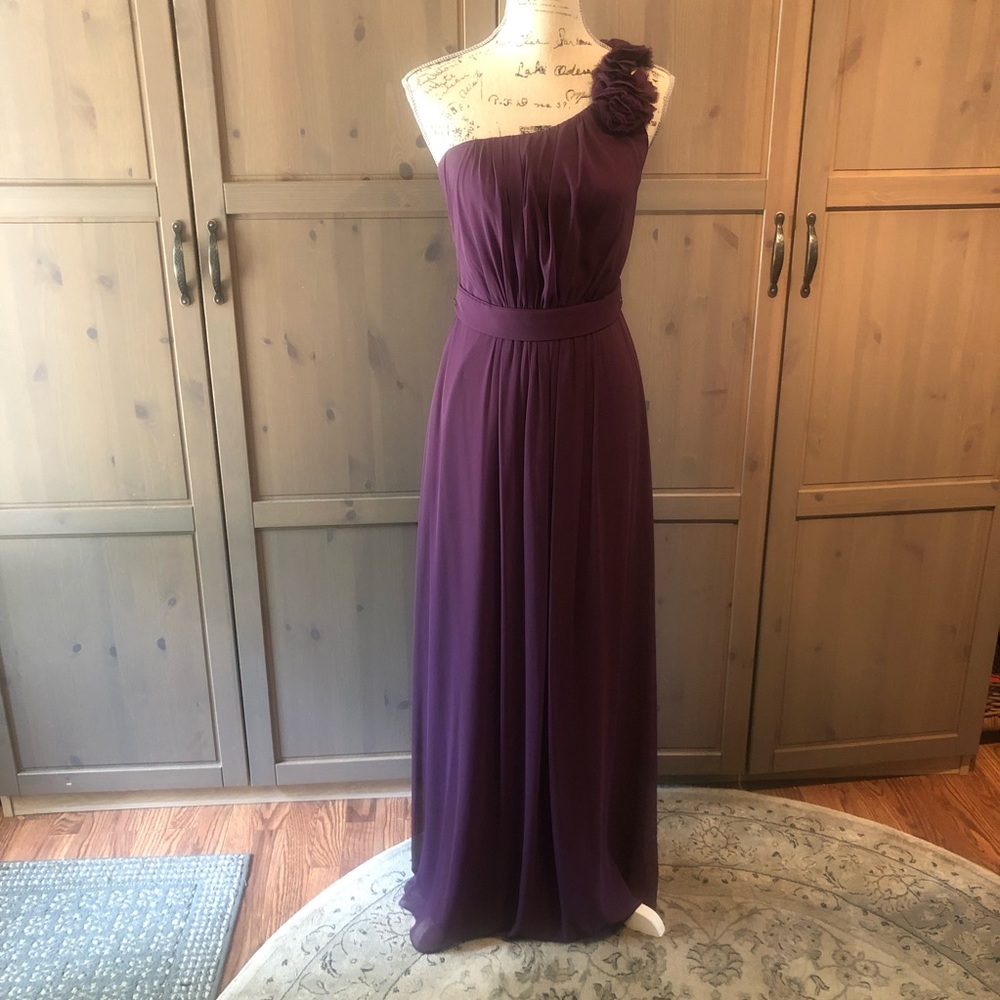 Dressy After Six One Shoulder Bridesmaid Dress